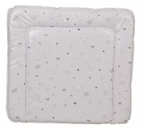 Матрас пеленальный Polini kids French Teddy, белый фото Матрас пеленальный Polini kids French Teddy, белый. Фото №1