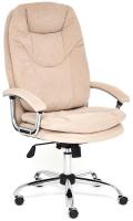 Кресло офисное TetChair Softy Lux (флок, бежевый) фото Кресло офисное TetChair Softy Lux (флок, бежевый)