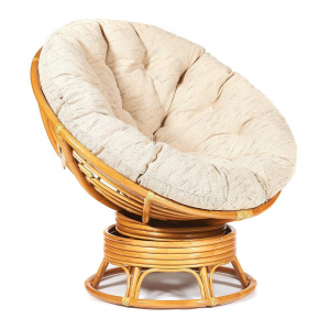 Кресло-качалка плетёное Papasan 23/01B + Подушка Honey фото Кресло-качалка плетёное Papasan 23/01B + Подушка Honey. Фото №2