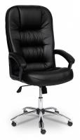 Компьютерное кресло СН9944 Хром, кож/зам, черный, 36-6  id -