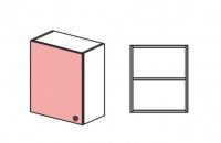 Шкаф навесной распашной Силуэт фото Шкаф навесной распашной Силуэт. Фото №1