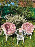 Подушка на кресло "Багама" авторская (с рисунком). Фото №1