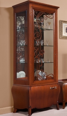 Шкаф с витриной Тэсоро ГМ 6351 (-01) фото Шкаф с витриной Тэсоро ГМ 6351 (-01). Фото №2