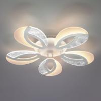 Потолочная люстра Eurosvet Flake 90140/5 белый 70W фото Потолочная люстра Eurosvet Flake 90140/5 белый 70W. Фото №1