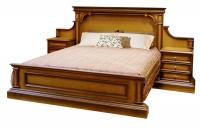 Кровать 2-х спальная Верона -27 М (160) с двумя тумбами (без основания). Фото №1