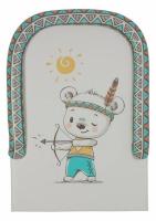 Доска пеленальная Polini kids Храбрый мишка, фото Доска пеленальная Polini kids Храбрый мишка,. Фото №1