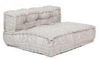 Модуль мягкий со спинкой  Secret De Maison SICILIA (mod. 10097) cotton Kilim, 80х80х43см, серый фото Модуль мягкий со спинкой  Secret De Maison SICILIA (mod. 10097) cotton Kilim, 80х80х43см, серый. Фото №1