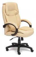 Компьютерное кресло OREON кож/зам, бежевый/бежевый перфорированный, 36-34/36-34/06 (id:  )