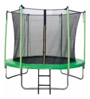 Батут AL-in305 3050 мм, зеленый, черный фото Батут AL-in305 3050 мм, зеленый, черный. Фото №1