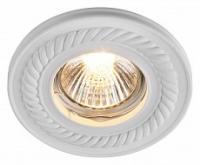 Встраиваемый светильник Maytoni Gyps Classic DL283-1-01-W фото Встраиваемый светильник Maytoni Gyps Classic DL283-1-01-W. Фото №1