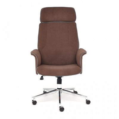 Кресло CHARM флок , коричневый, 6. Фото