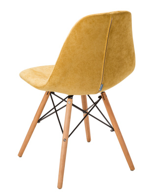 Стул Eames Жёлт/W. Фото №5