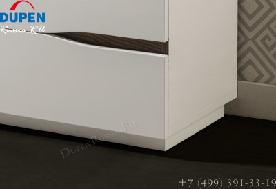 Тумба прикроватная DUPEN М-134 белая. Фото