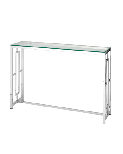 Консоль БРУКЛИН 115*30 серебро фото Консоль БРУКЛИН 115*30 серебро. Фото №1