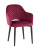 Стул Венера диамант велюр бордовый фото Стул Венера диамант велюр бордовый. Фото №1