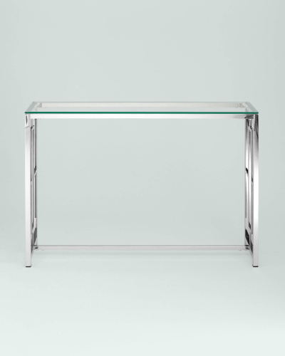 Консоль БРУКЛИН 115*30 серебро фото Консоль БРУКЛИН 115*30 серебро. Фото №4