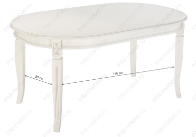 Стол деревянный Aviano молочный. Фото №2