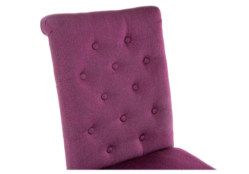 Стул деревянный Amelia dark walnut / fabric purple. Фото №6