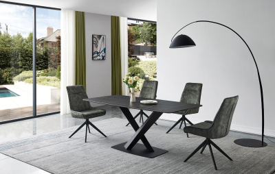 Стол DT-2017 черная керамика MR32 (180). Фото