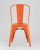 Стул TOLIX оранжевый глянцевый. Фото №4