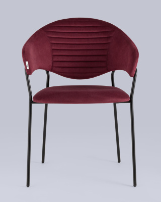 Стул Алексис велюр винный фото Стул Алексис велюр винный. Фото №5