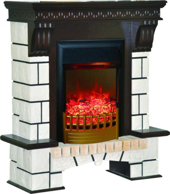 AS6657 Электрокамин RealFlame Stone New AO с Rimini. Фото №2