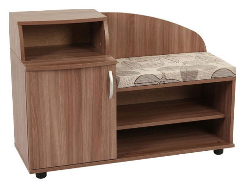 Тумба для прихожей Хит ясень шимо т.. Фото №1