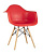 Стул DAW красный