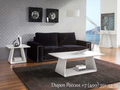 Журнальный стол DUPEN CT-222 Белый матовый фото Журнальный стол DUPEN CT-222 Белый матовый. Фото №4