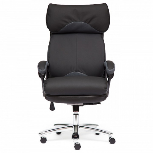 GRAND кожа натур./кож. зам/ткань, черный/серый, 36-6/12. Фото №2