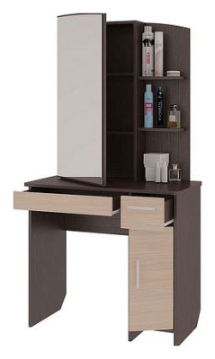 Виктория-2 Трюмо Дуб млечный/венге. Фото №2