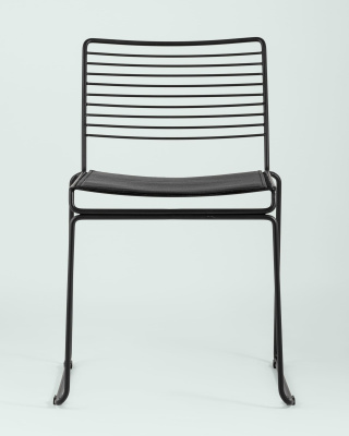 Стул обеденный Danny черный с черной подушкой. Фото №5