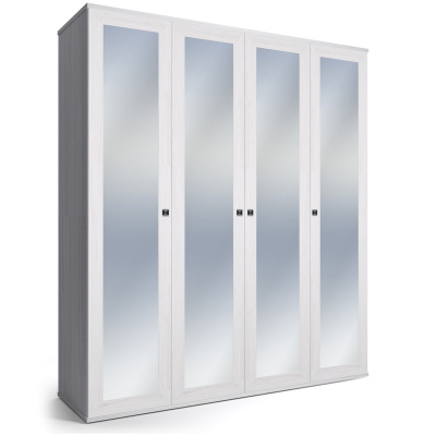 Узкая тумба NORA 3009.7 Blanco mate/Nordico. Фото