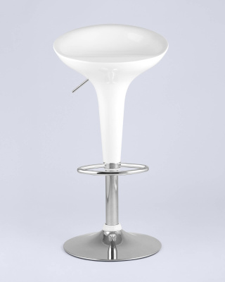 Стул барный Bomba (Бомба) белый фото Стул барный Bomba (Бомба) белый. Фото №4