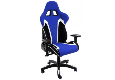 Стул Prime черное / синее. Фото