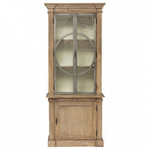 Библиотека Secret De Maison GIRAUDOUX (mod. BKC 16-01) красное дерево/металл, 90 х 45 х 210 см, античный дуб. Фото №2