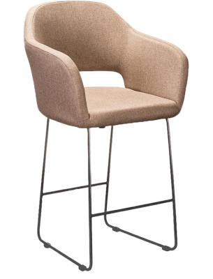 Кресло полубар Oscar Браун/Линк. Фото