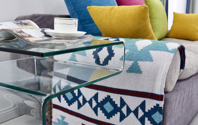 Стол журнальный F-C601 прозрачный. Фото