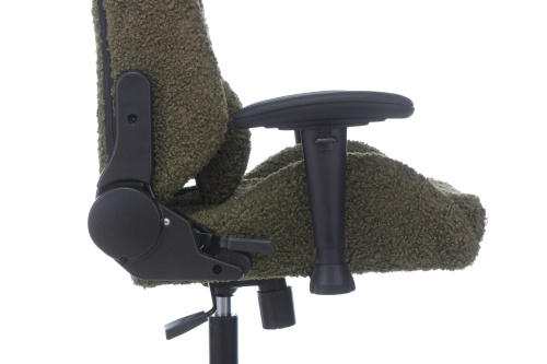 Кресло игровое Knight T1 хаки экомех с подголов. крестовина металл. Фото №10