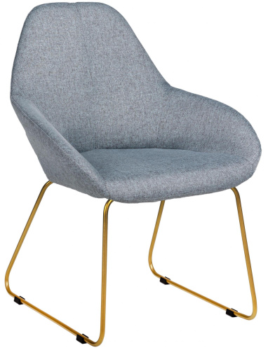 Кресло Kent Грей/Линк Золото. Фото №1