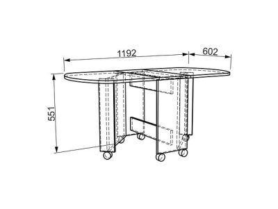 Стол журнальный Журнальный Дуб сонома фото Стол журнальный Журнальный Дуб сонома. Фото №2