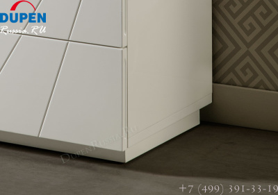 Тумба прикроватная DUPEN М-137 OCEAN белая фото Тумба прикроватная DUPEN М-137 OCEAN белая. Фото №4