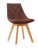 Стул Milan, коричневый. Фото №2