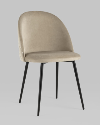 Стул Фолио велюр бежевый. Фото №3