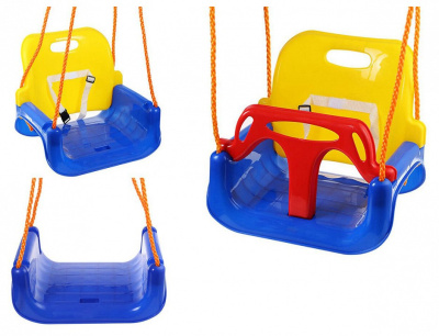 Качели детские Капризун, желтый. Фото