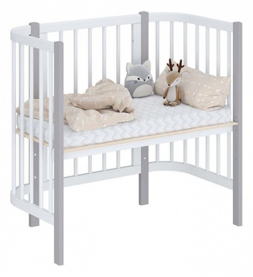 Кроватка Polini kids Simple 105, белый фото Кроватка Polini kids Simple 105, белый. Фото №3