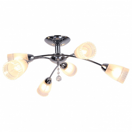 Люстра на штанге Arte Lamp Giulia A6198PL-6CC. Фото №1