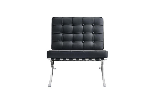 Кресло Barcelona черное фото Кресло Barcelona черное. Фото №5