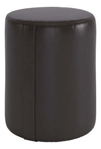 Пуф Рони, (350х350х460) шоколад (экокожа). Фото №1