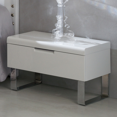 Тумба прикроватная DUPEN М-106 белая. Фото №2